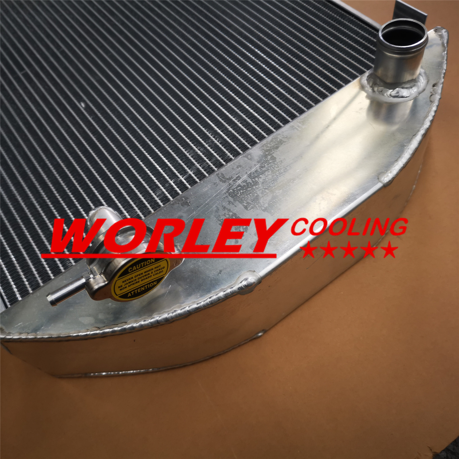 Aluminium Radiator Shell Assembly 3Row aluminum radiator for Ford model-T chev Bucket GRILL SHELLS 1924 ...