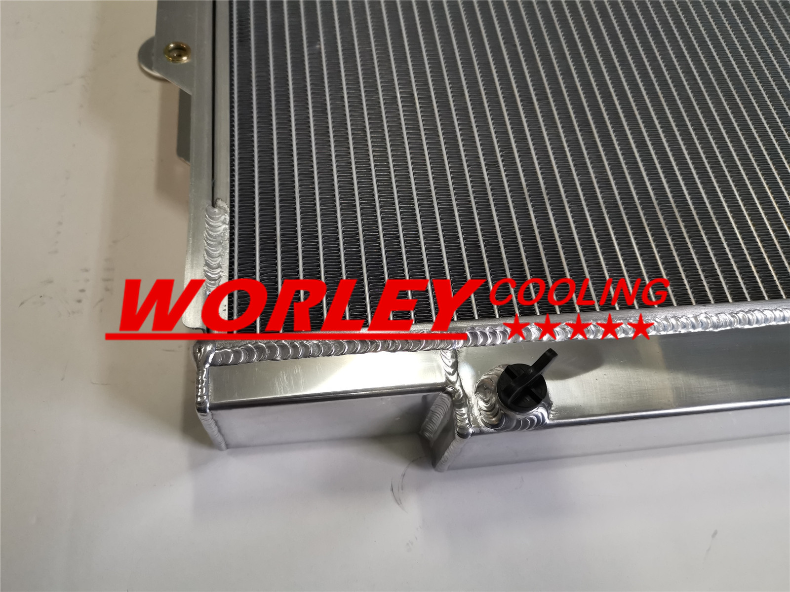 Hzj75 Radiator Aluminum radiator for Landcruiser 75 Series Troopy HZJ75 1HZ 1HZ-T 4.2 ...